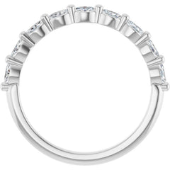 14K White 1/4 CTW Lab-Grown Diamond Anniversary Band