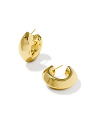 EMBRY HOOP EAR GOLD METAL
