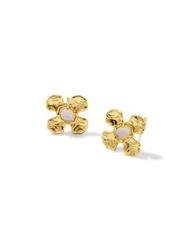 LEANNE STUD ER GOLD NATURAL MOP