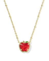 APPLE SHORT PNDT NCK GOLD RED ILLUSION
