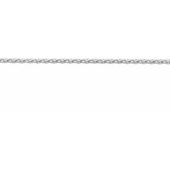 Sterling Silver 1 mm Wheat Chain by the Inch