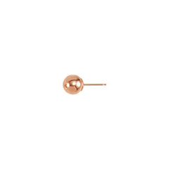 14K Rose 7 mm Ball Earring