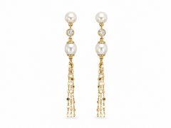 PEARL DROP EARRINGS