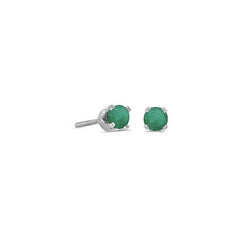 EMERALD STUD EARRINGS