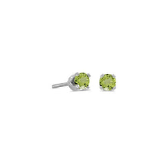 PERIDOT STUD EARRINGS