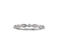 Diamond Stackable Band