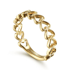 Gold Fashion Rings  -  Women'