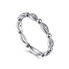 Diamond Stackable Band