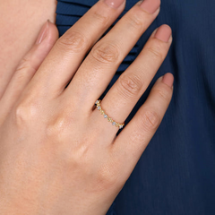Diamond Stackable Band