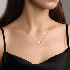 Sterling Silver Pearl Pendant