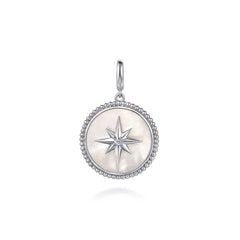 Sterling Silver Pendants with Stone